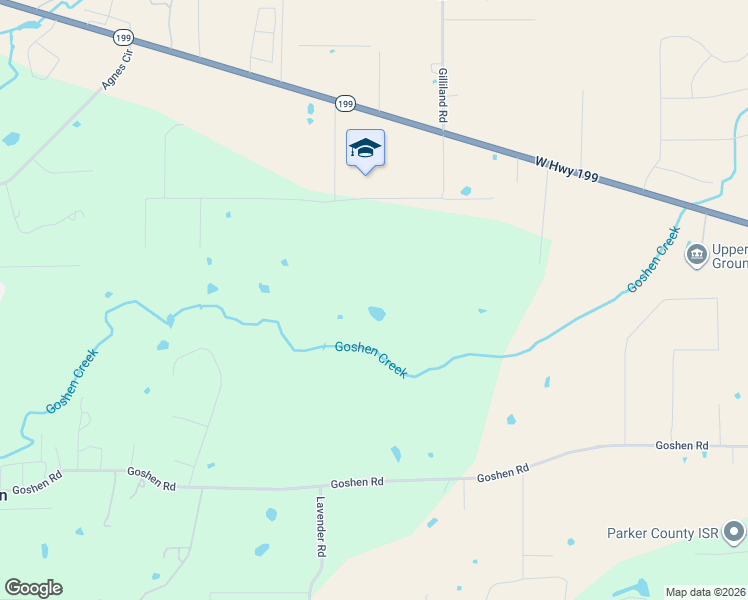 map of restaurants, bars, coffee shops, grocery stores, and more near 271 South Drive in Springtown