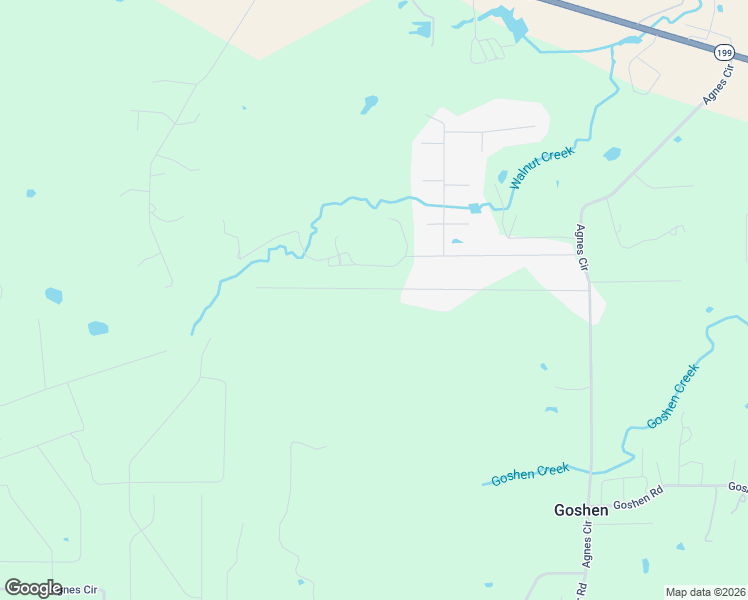 map of restaurants, bars, coffee shops, grocery stores, and more near 767 Eagles Way in Springtown