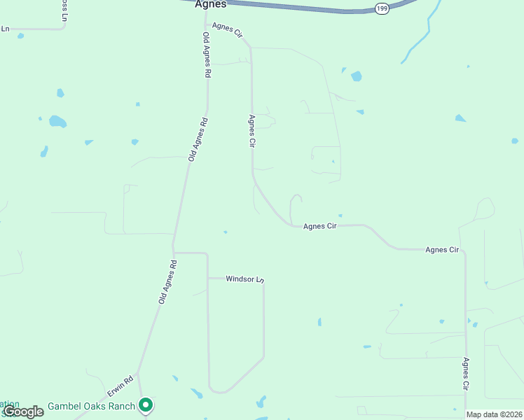 map of restaurants, bars, coffee shops, grocery stores, and more near 4801 Agnes Circle in Springtown