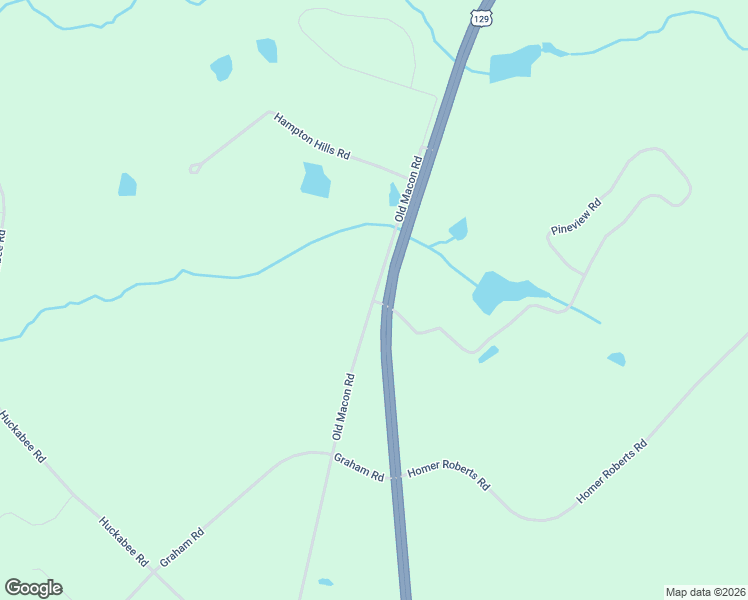 map of restaurants, bars, coffee shops, grocery stores, and more near 192 Old Macon Road in Gray