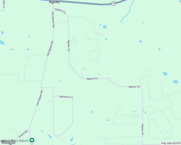 map of restaurants, bars, coffee shops, grocery stores, and more near 4558 Agnes Circle in Springtown