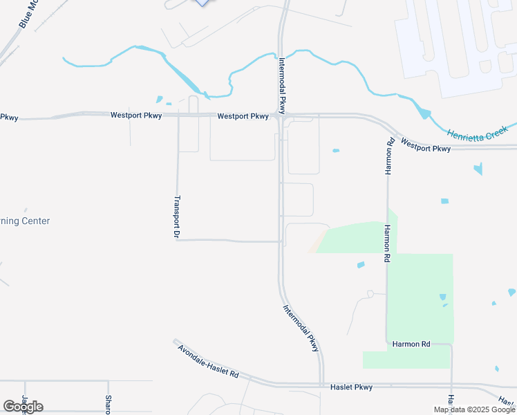 map of restaurants, bars, coffee shops, grocery stores, and more near 120 Intermodal Parkway in Fort Worth