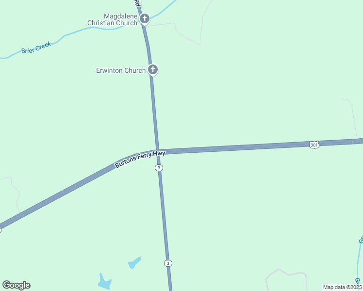 map of restaurants, bars, coffee shops, grocery stores, and more near 11502 Burtons Ferry Highway in Allendale