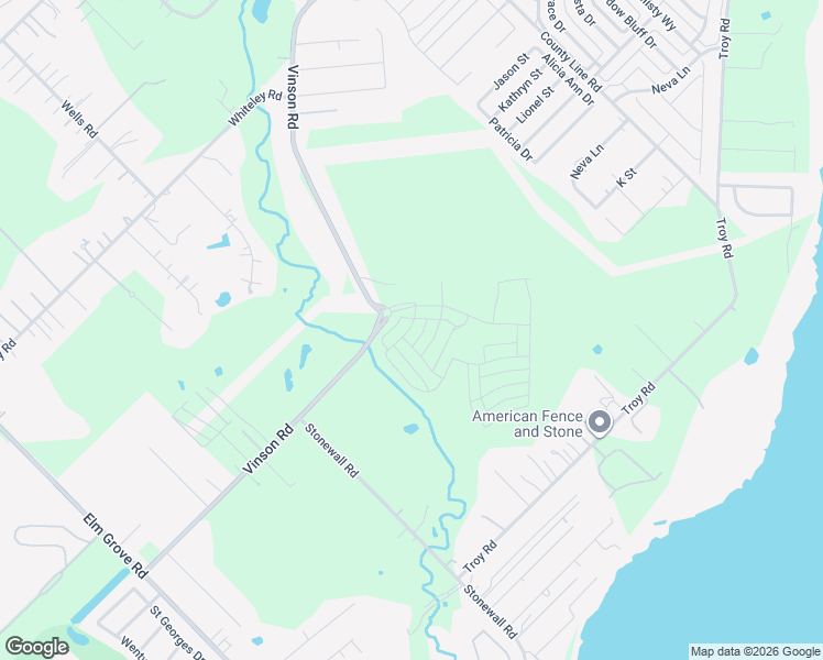 map of restaurants, bars, coffee shops, grocery stores, and more near 2917 Vinson Road in Wylie