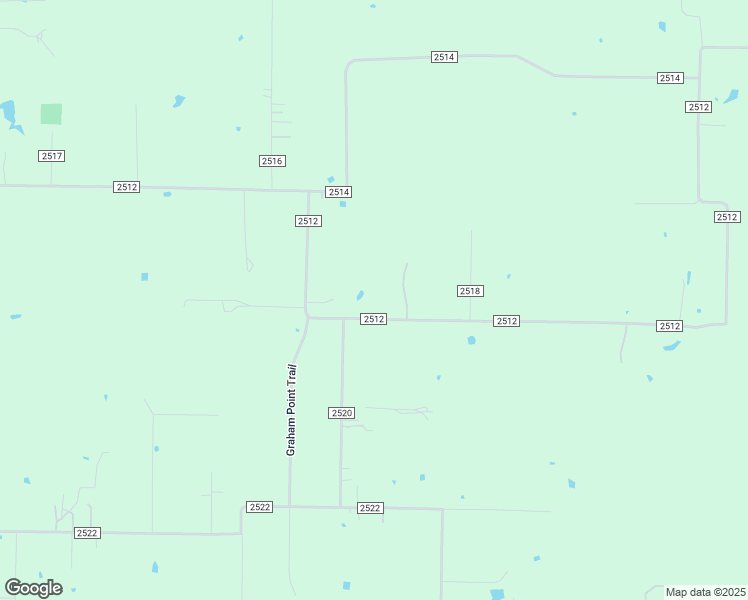 map of restaurants, bars, coffee shops, grocery stores, and more near 4044 County Road 2512 in Royse City