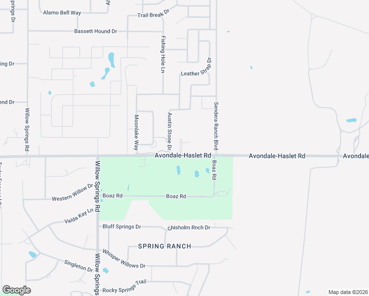 map of restaurants, bars, coffee shops, grocery stores, and more near 13208 Ragged Spur Court in Haslet