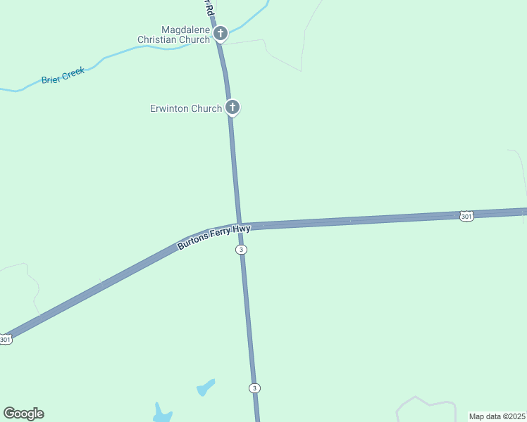 map of restaurants, bars, coffee shops, grocery stores, and more near 11502 Burtons Ferry Highway in Allendale