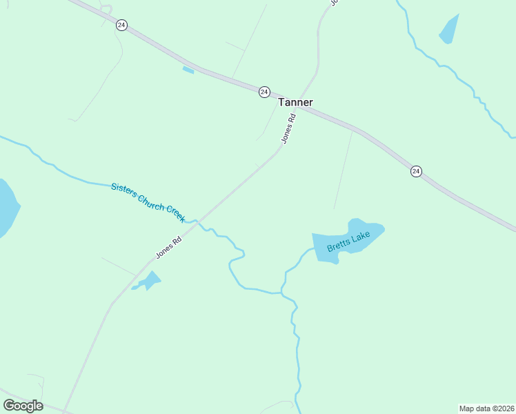 map of restaurants, bars, coffee shops, grocery stores, and more near 2770 Jones Road in Sandersville