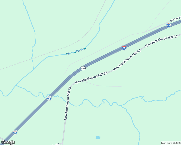 map of restaurants, bars, coffee shops, grocery stores, and more near 1296 New Hutchinson Mill Road in LaGrange