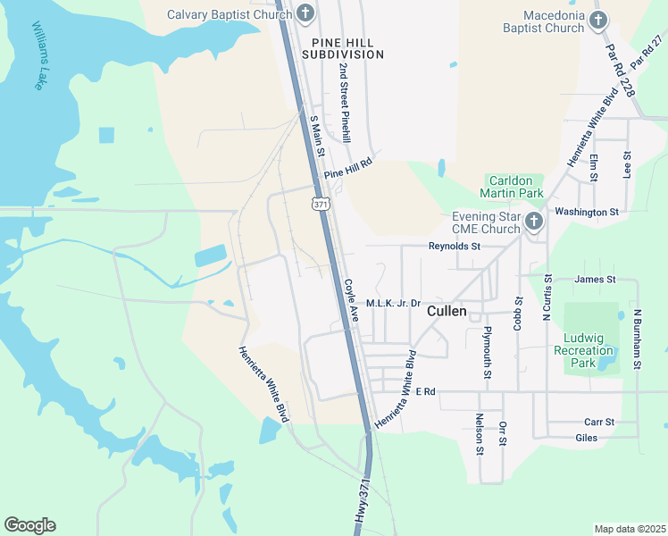 map of restaurants, bars, coffee shops, grocery stores, and more near in Cullen