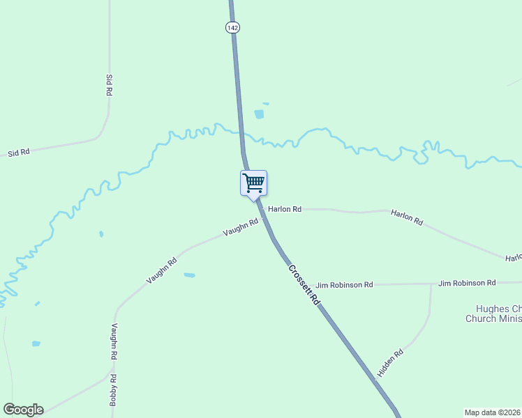 map of restaurants, bars, coffee shops, grocery stores, and more near 5064 Harlon Road in Bastrop