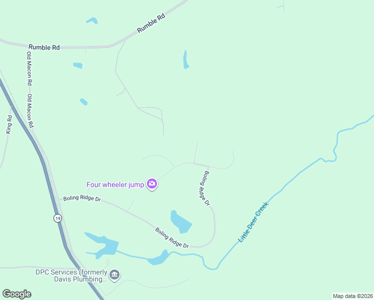 map of restaurants, bars, coffee shops, grocery stores, and more near 30 Arrowhead Court in Forsyth