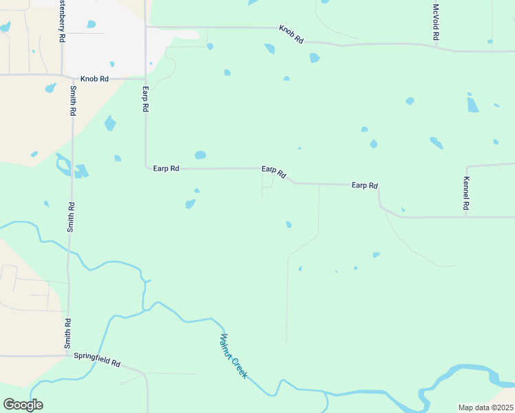 map of restaurants, bars, coffee shops, grocery stores, and more near 796 Earp Road in Springtown