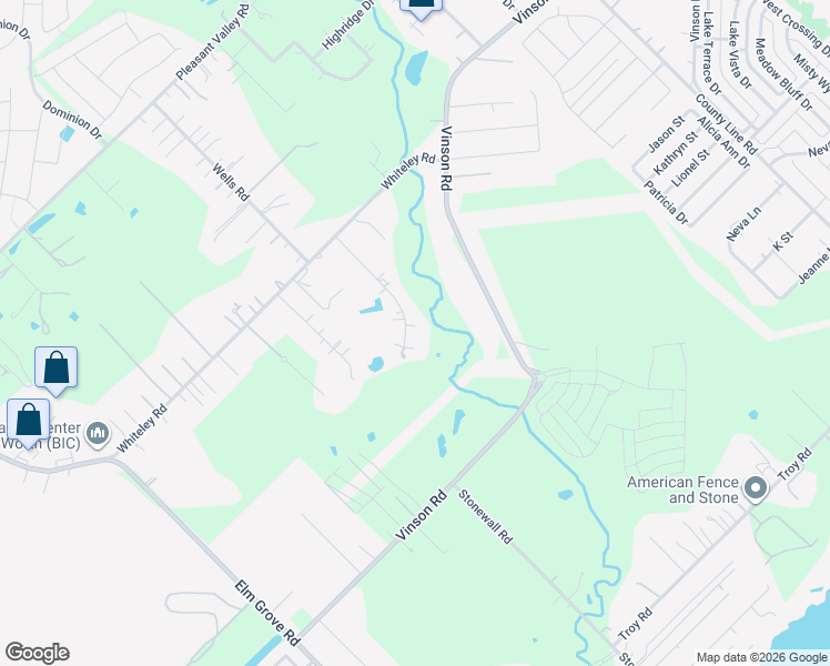 map of restaurants, bars, coffee shops, grocery stores, and more near 138 Wagonwheel Lane in Wylie