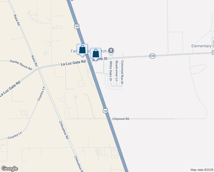 map of restaurants, bars, coffee shops, grocery stores, and more near 15 Nogal Street in Alamogordo