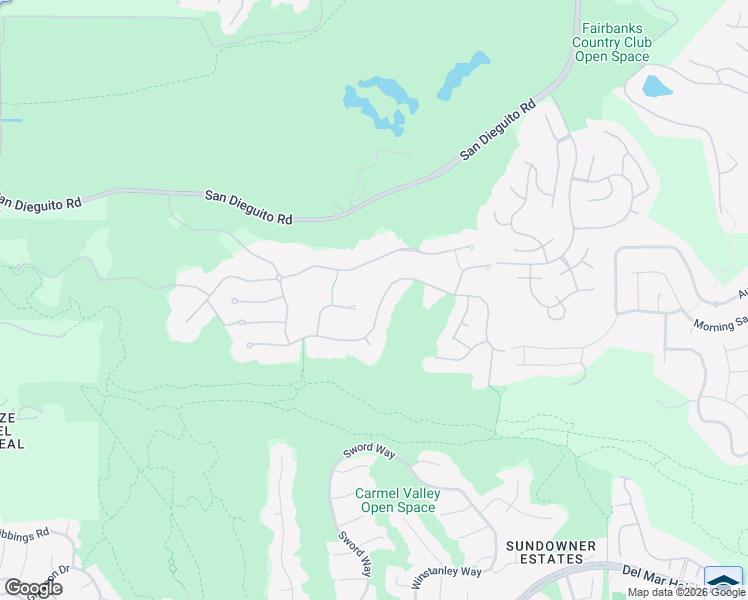 map of restaurants, bars, coffee shops, grocery stores, and more near 4950 Rancho Verde Trail in San Diego