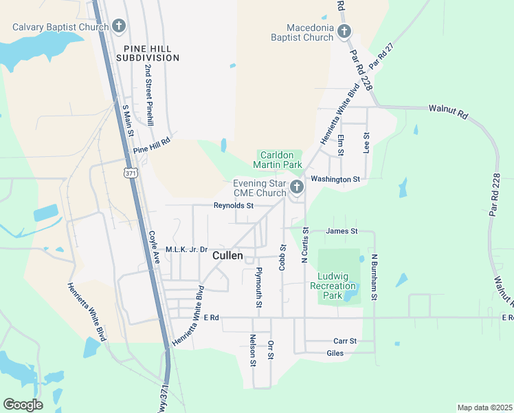 map of restaurants, bars, coffee shops, grocery stores, and more near 902 Henrietta White Boulevard in Springhill