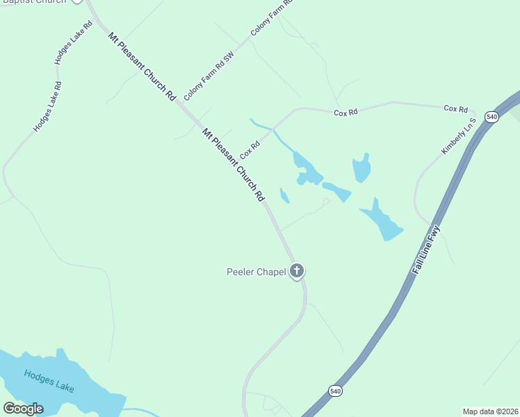 map of restaurants, bars, coffee shops, grocery stores, and more near 364 Mount Pleasant Church Road in Gordon