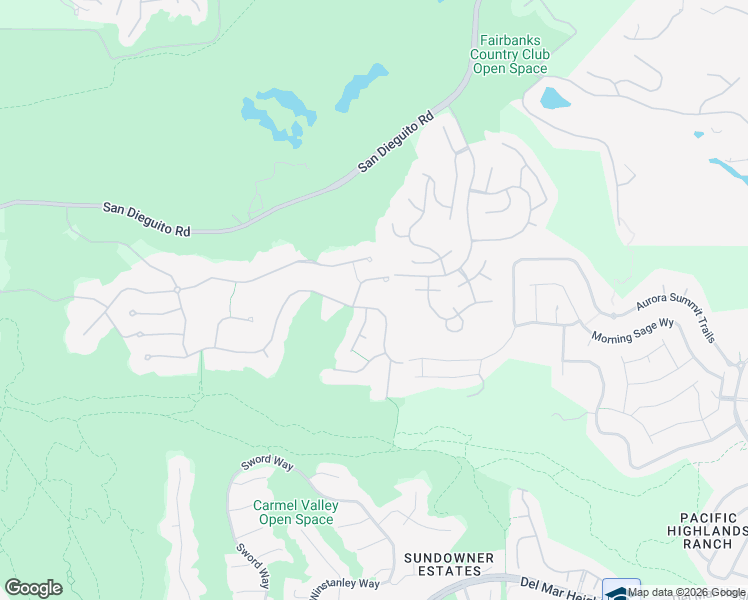 map of restaurants, bars, coffee shops, grocery stores, and more near 5110 Rancho Verde Trail in San Diego