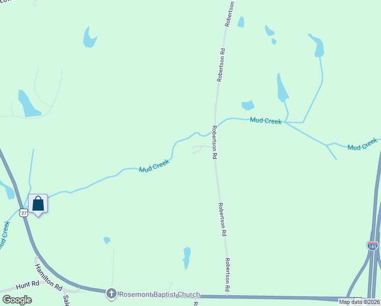 map of restaurants, bars, coffee shops, grocery stores, and more near 137 Robertson Road in LaGrange