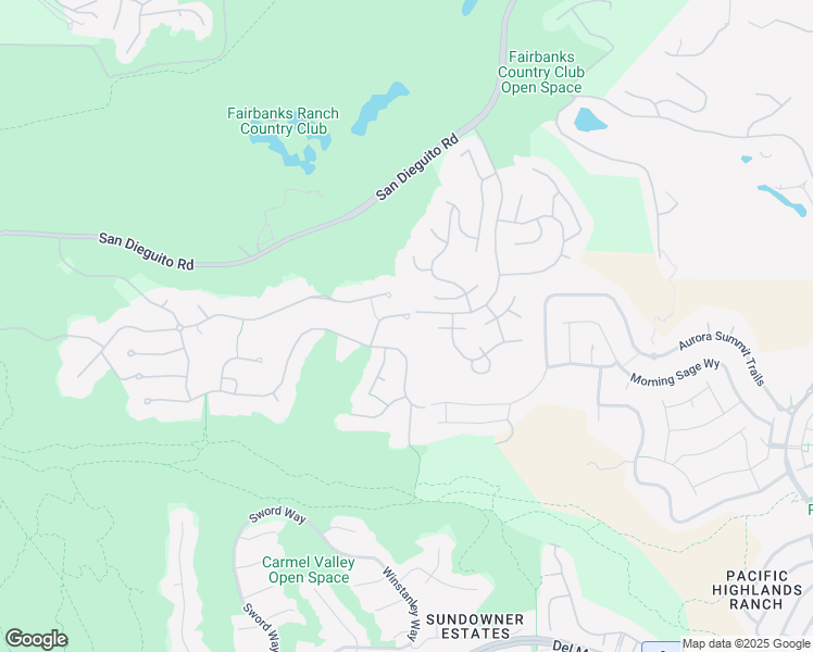map of restaurants, bars, coffee shops, grocery stores, and more near 14173 Rancho Tierra tr in San Diego