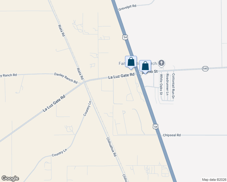 map of restaurants, bars, coffee shops, grocery stores, and more near Calle Duran in Otero County