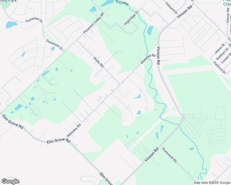 map of restaurants, bars, coffee shops, grocery stores, and more near 3211 Whiteley Road in Wylie