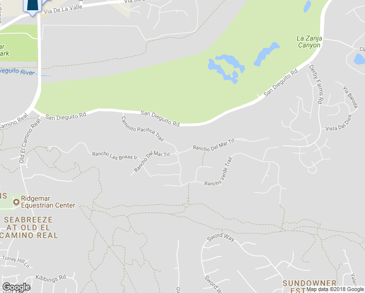 map of restaurants, bars, coffee shops, grocery stores, and more near 4730 Rancho Del Mar Trail in San Diego