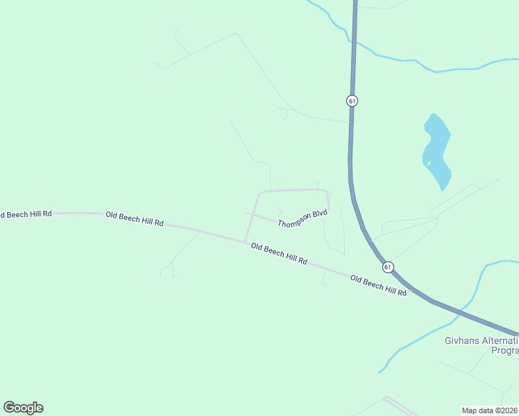 map of restaurants, bars, coffee shops, grocery stores, and more near 109 Bryant Court in Ridgeville