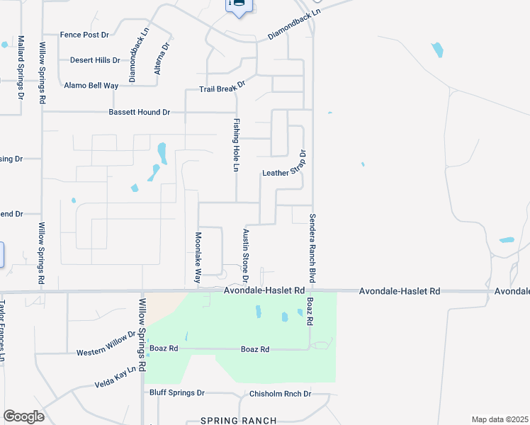map of restaurants, bars, coffee shops, grocery stores, and more near 13358 Leather Strap Drive in Haslet