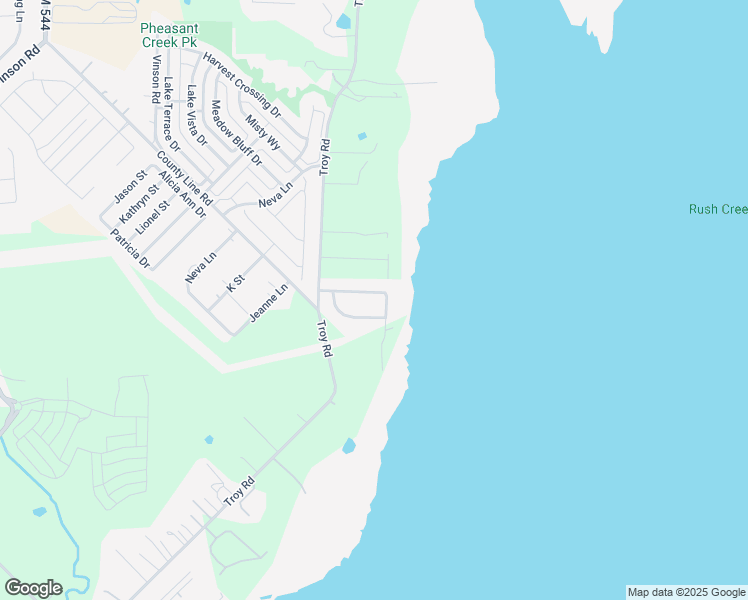 map of restaurants, bars, coffee shops, grocery stores, and more near 1817 Watermark Lane in Wylie
