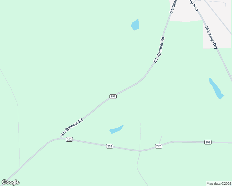 map of restaurants, bars, coffee shops, grocery stores, and more near 5722 County Road 191 in Eutaw