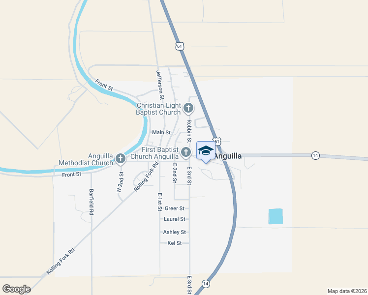 map of restaurants, bars, coffee shops, grocery stores, and more near 113 Holland Street in Anguilla