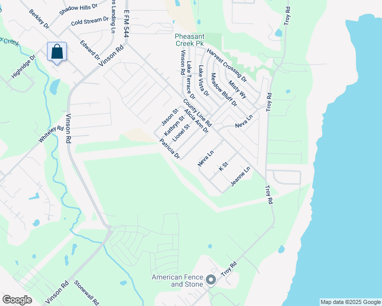 map of restaurants, bars, coffee shops, grocery stores, and more near 84 Nicholas Street in Wylie