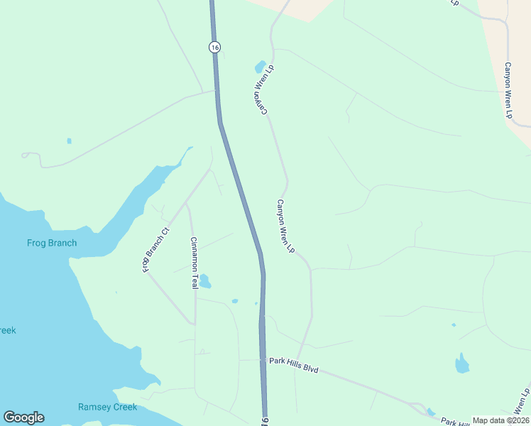 map of restaurants, bars, coffee shops, grocery stores, and more near 1607 Canyon Wren Loop in Graford