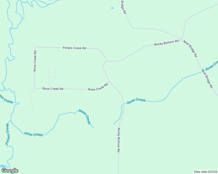 map of restaurants, bars, coffee shops, grocery stores, and more near 1907 Rocky Bottom Road in The Rock