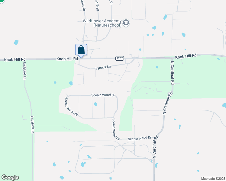 map of restaurants, bars, coffee shops, grocery stores, and more near 6080 Hidden Circle in Azle