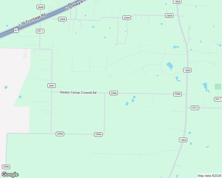 map of restaurants, bars, coffee shops, grocery stores, and more near 4252 County Road 2596 in Royse City