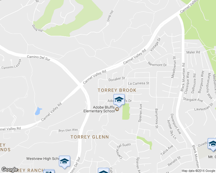 map of restaurants, bars, coffee shops, grocery stores, and more near 8556 Celtic Court in San Diego