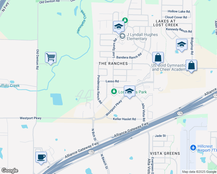 map of restaurants, bars, coffee shops, grocery stores, and more near 13500 Dove Ranch Road in Roanoke