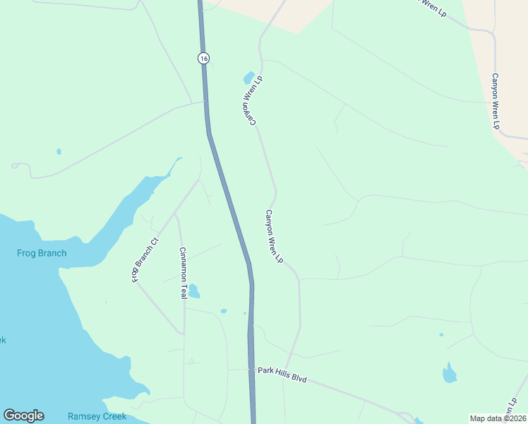 map of restaurants, bars, coffee shops, grocery stores, and more near 1607 Canyon Wren Loop in Graford