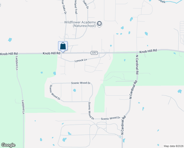 map of restaurants, bars, coffee shops, grocery stores, and more near 6040 Hidden Circle in Azle