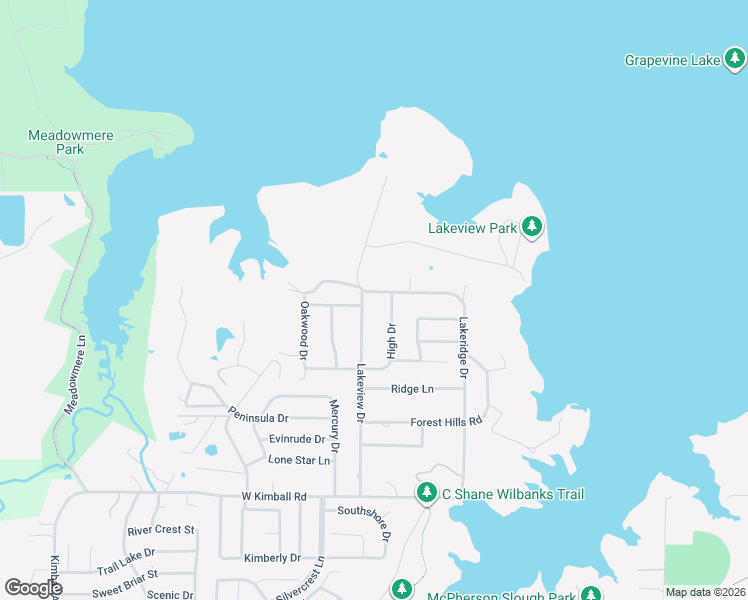 map of restaurants, bars, coffee shops, grocery stores, and more near 3719 High Drive in Grapevine