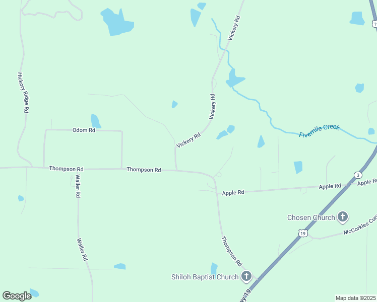 map of restaurants, bars, coffee shops, grocery stores, and more near 76 Gassette Road in Meansville