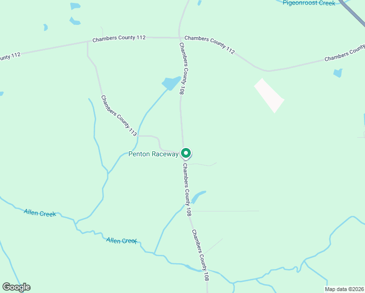 map of restaurants, bars, coffee shops, grocery stores, and more near 1000 Chambers County 113 in La Fayette