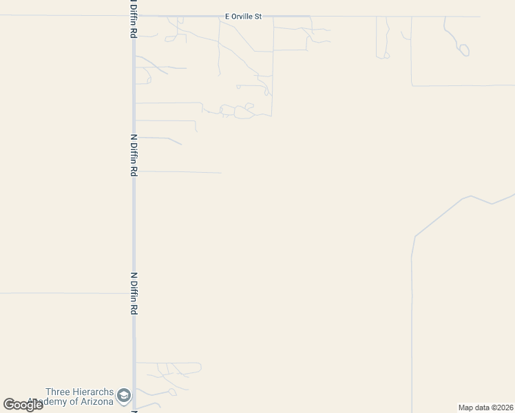 map of restaurants, bars, coffee shops, grocery stores, and more near 23542 East Cactus Forest Road in Florence