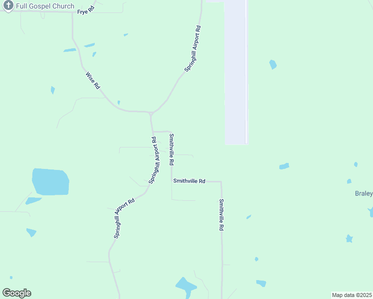 map of restaurants, bars, coffee shops, grocery stores, and more near 188 Smithville Road in Springhill