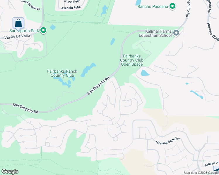 map of restaurants, bars, coffee shops, grocery stores, and more near 14231 Fox Run Row in San Diego
