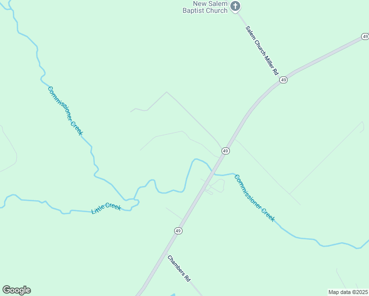 map of restaurants, bars, coffee shops, grocery stores, and more near 2329 Georgia 49 in Gray