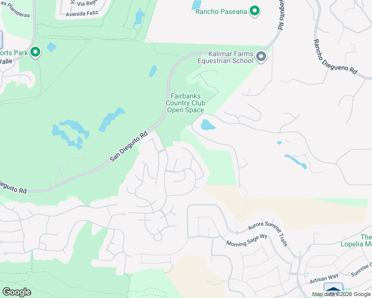 map of restaurants, bars, coffee shops, grocery stores, and more near 14351 Via Baroda in San Diego